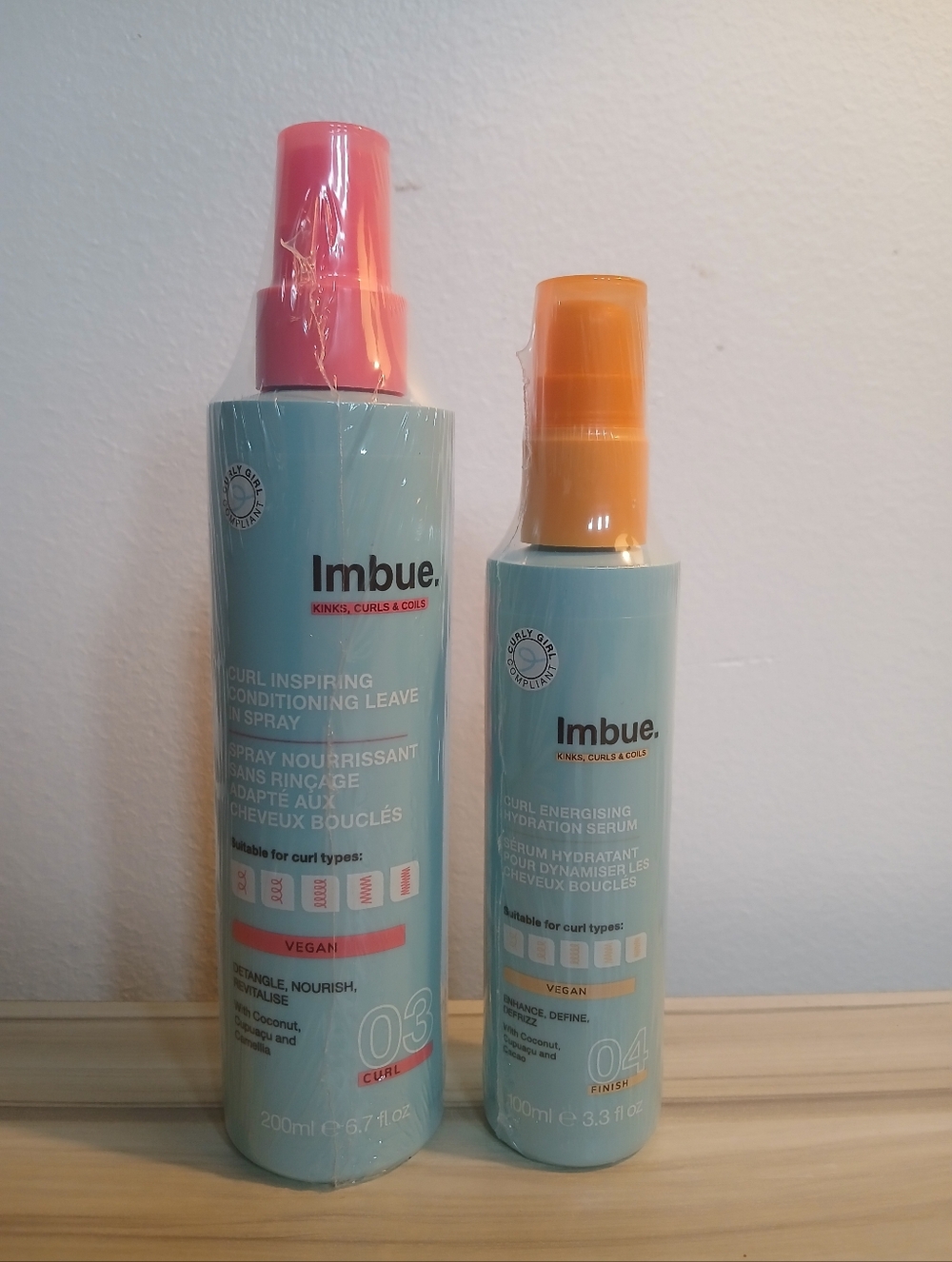 Curly Hair Styling Product Bundle NEW 2 Products
